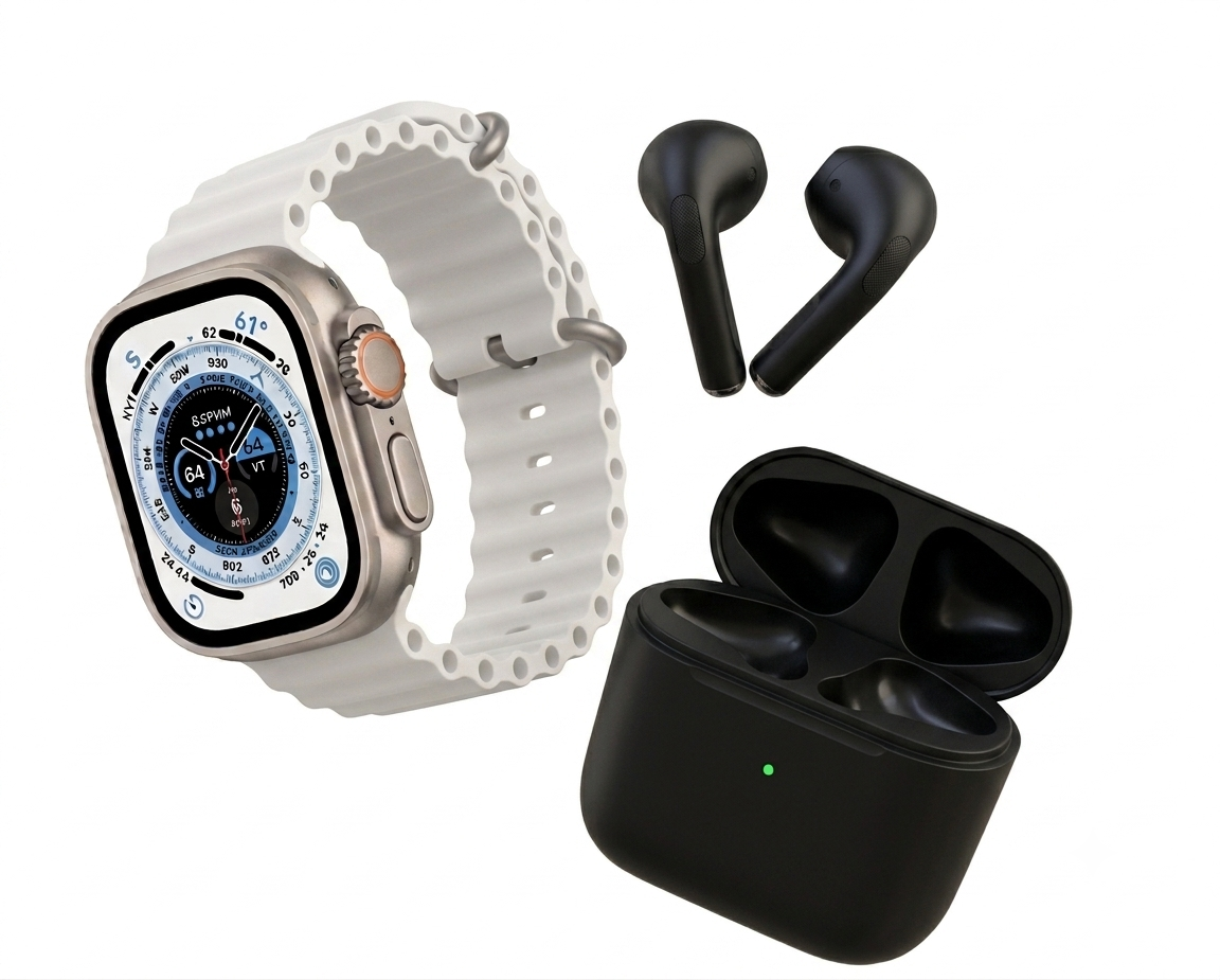 Audifonos + Smartwach