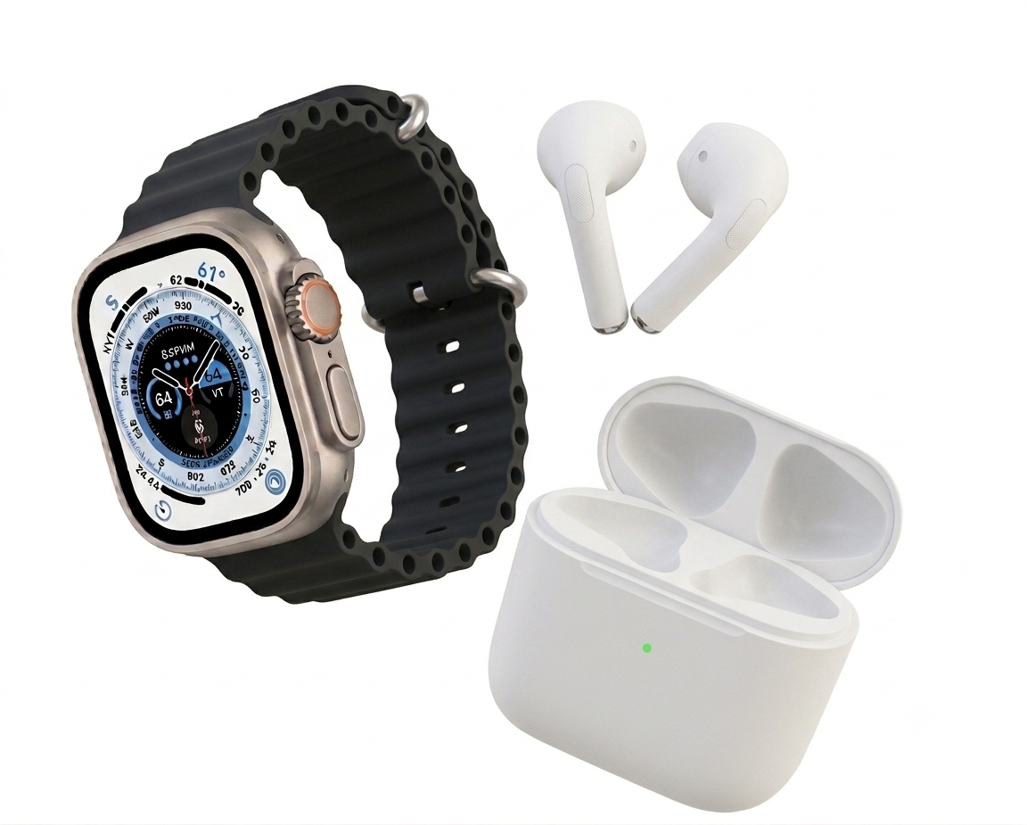 Audifonos + Smartwach