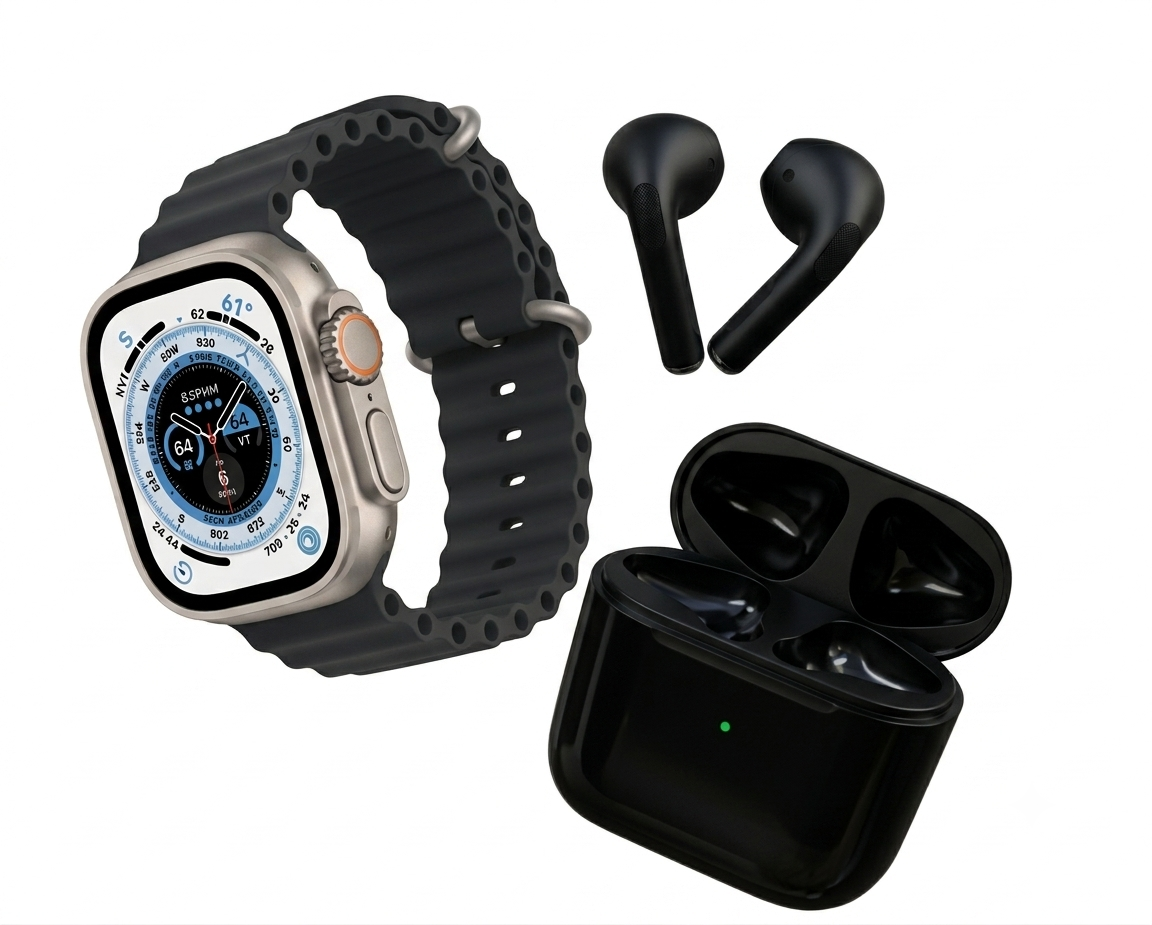 Audifonos + Smartwach